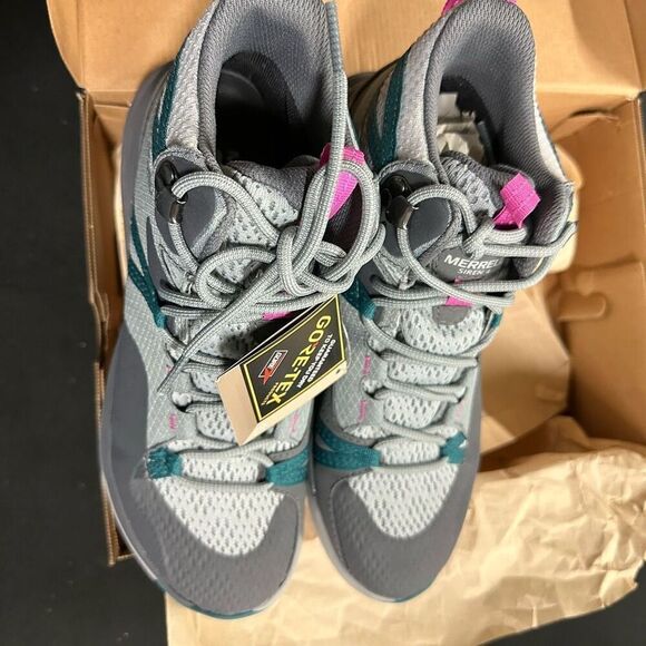 New Merrell Siren 4 Mid GTX Monument Hiking Boots Sneakers 8 - Picture 2 of 6